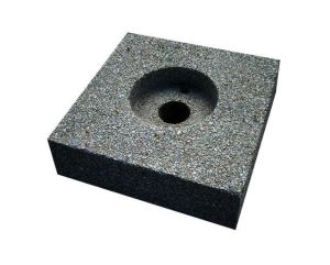 Podstawa do kul, materiał: beton z grysem granitowym płukanym