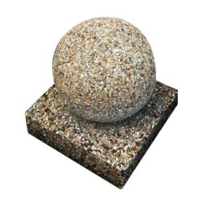 Kula na podstawie o średnicy ϕ 60 materiał: beton płukany