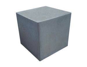 Poler sześcian, materiał: beton architektoniczny 40x40cm